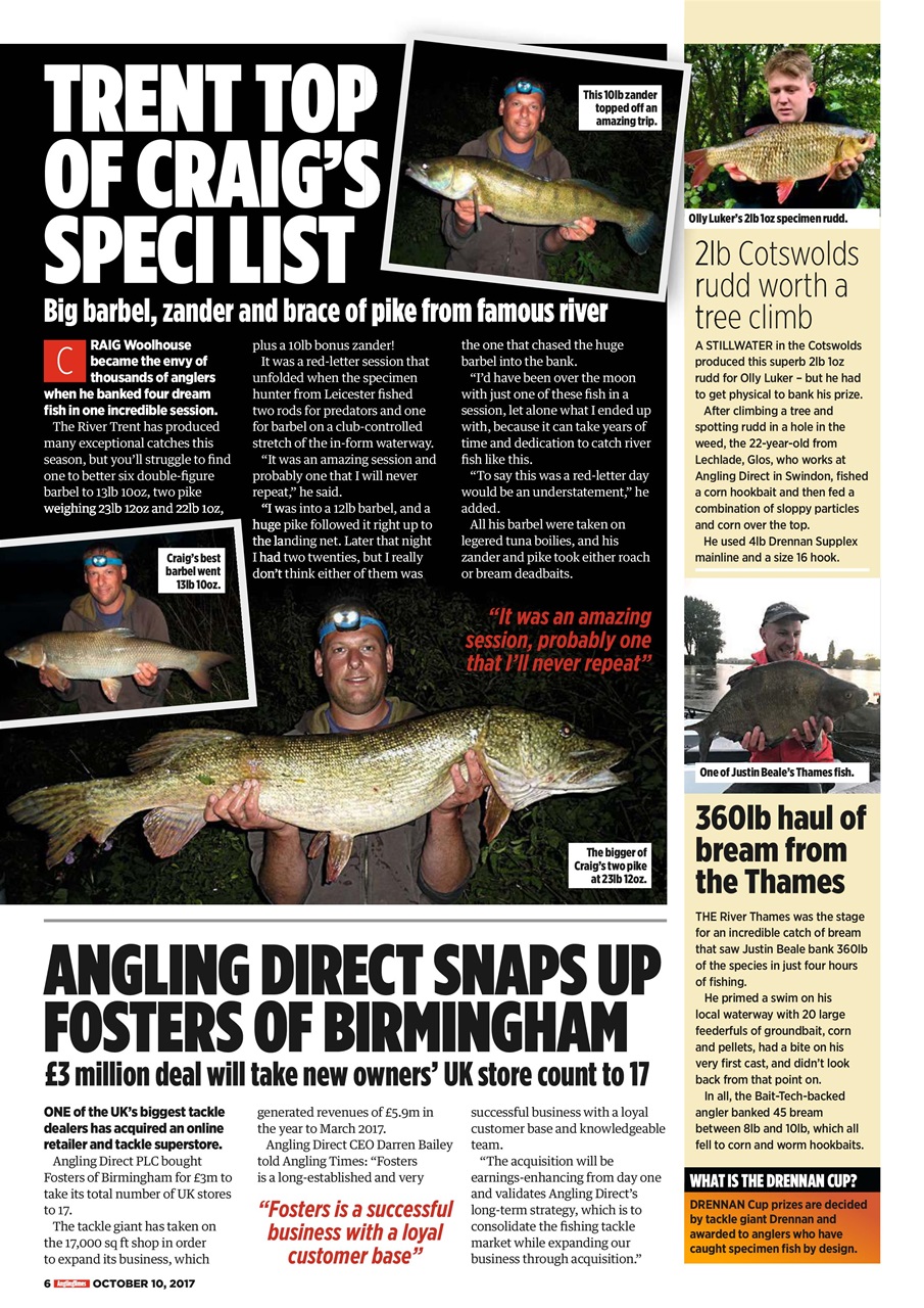 Angling Times Preview Pages