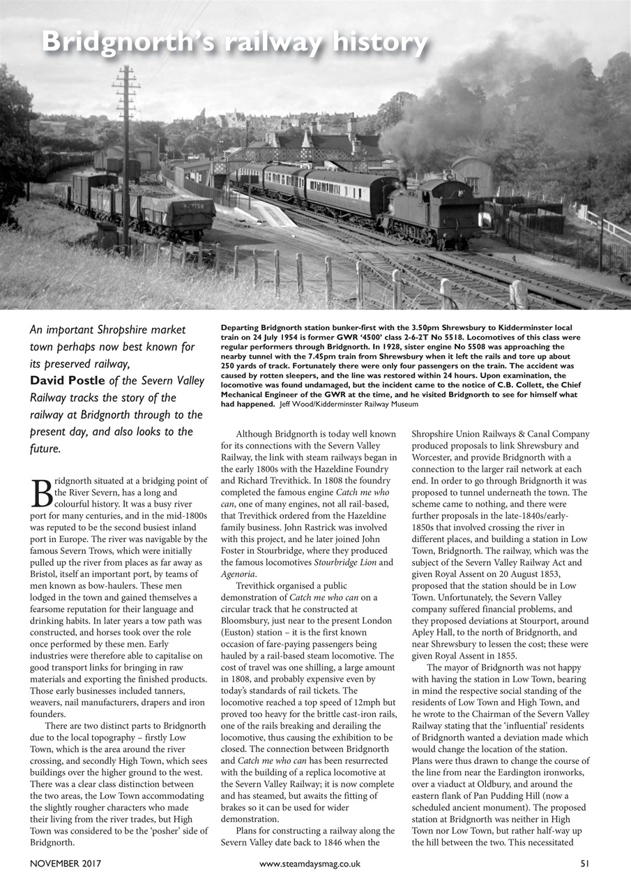 Steam Days Preview Pages