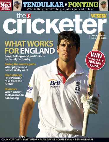 The Cricketer Magazine issue February 2012
