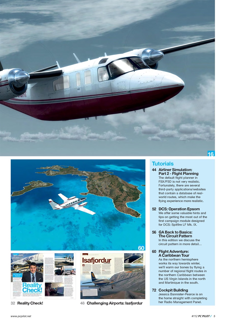 PC Pilot Preview Pages