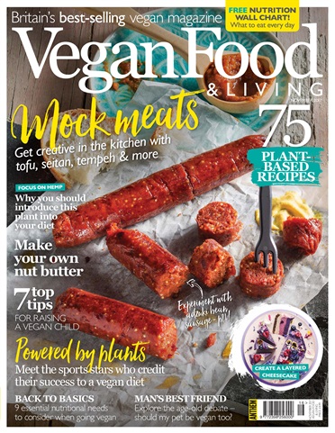 Vegan Food & Living Magazine issue Nov 2017