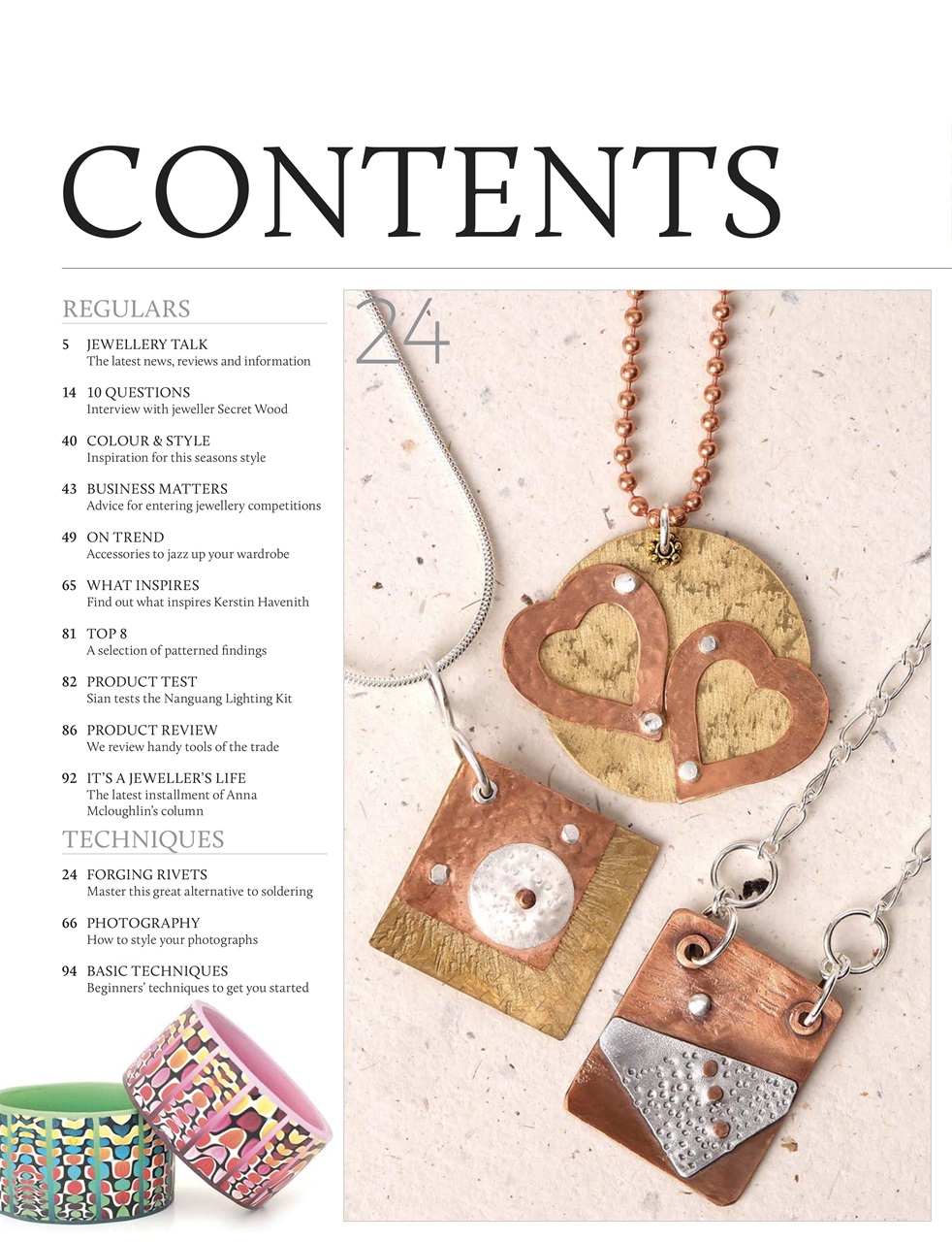 Making Jewellery Preview Pages