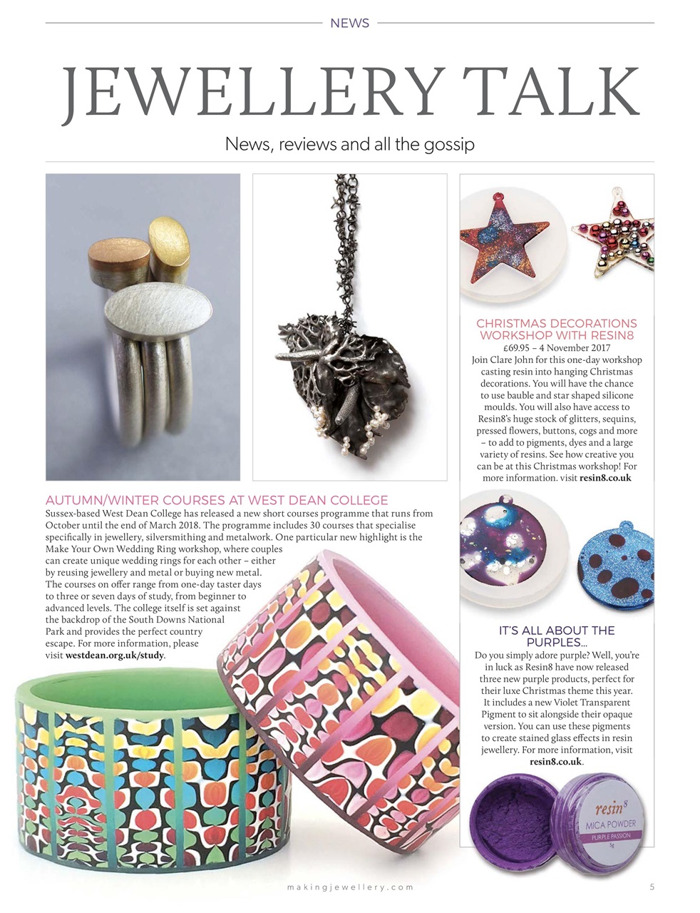 Making Jewellery Preview Pages