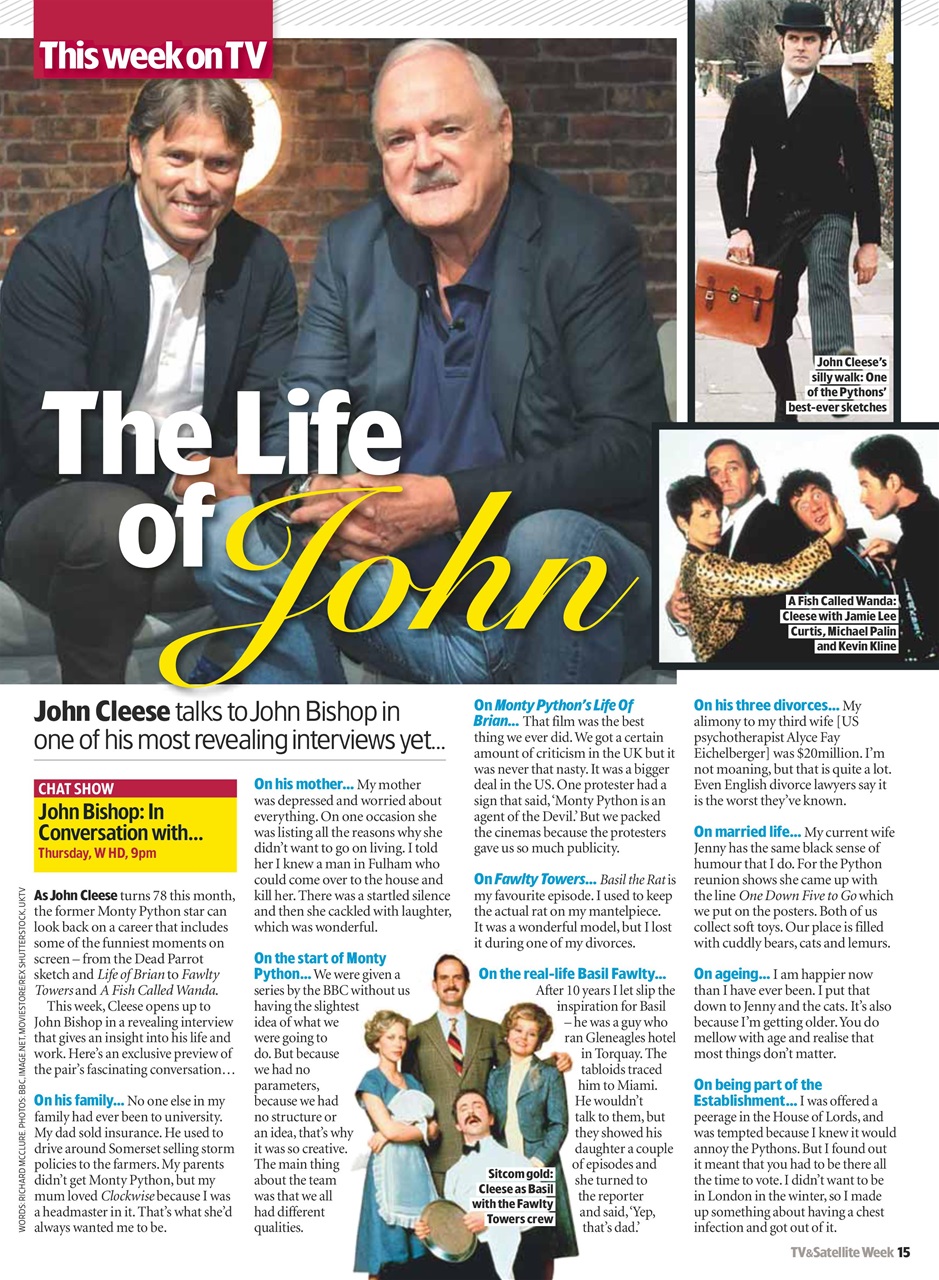 TV & Satellite Week Preview Pages