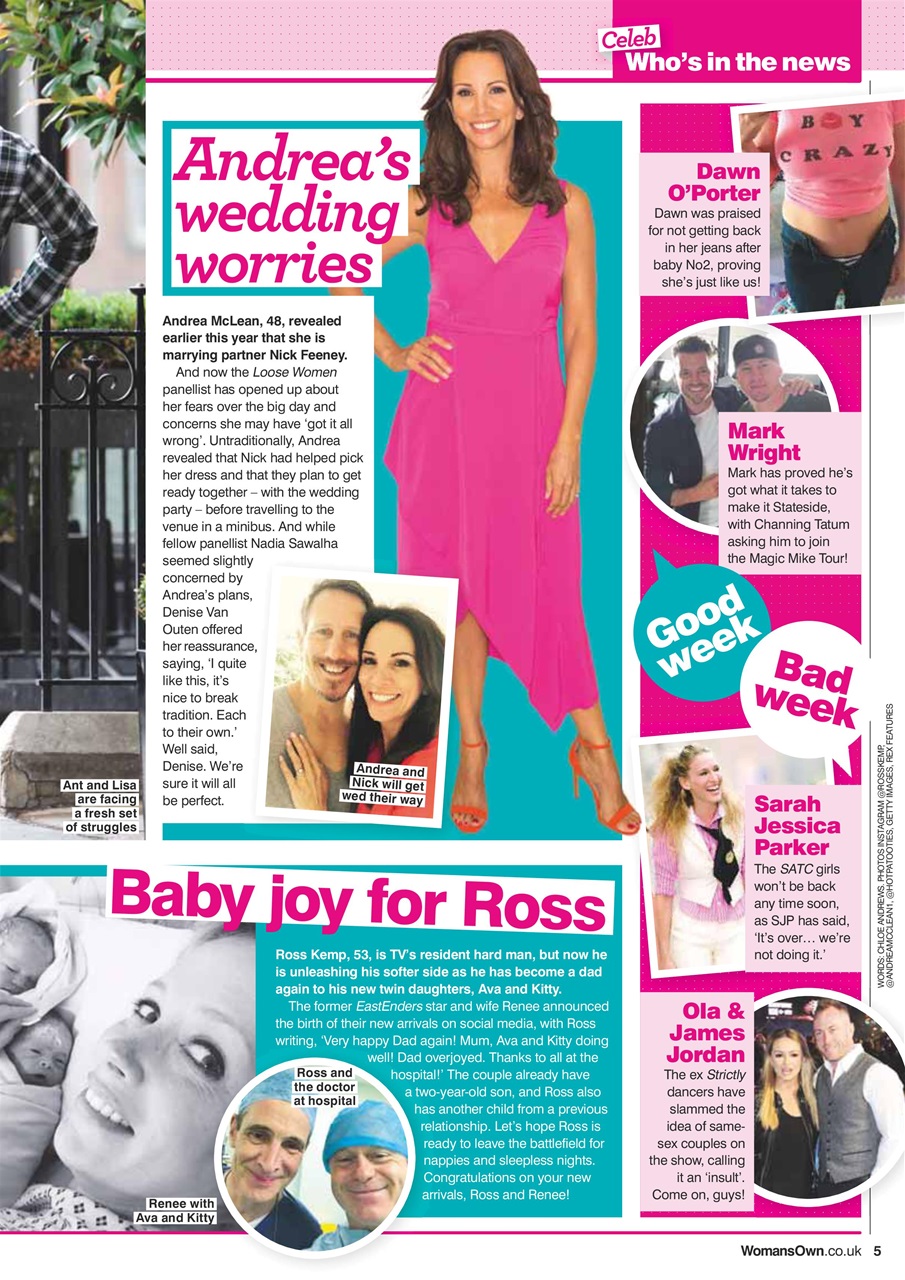 Woman's Own Preview Pages