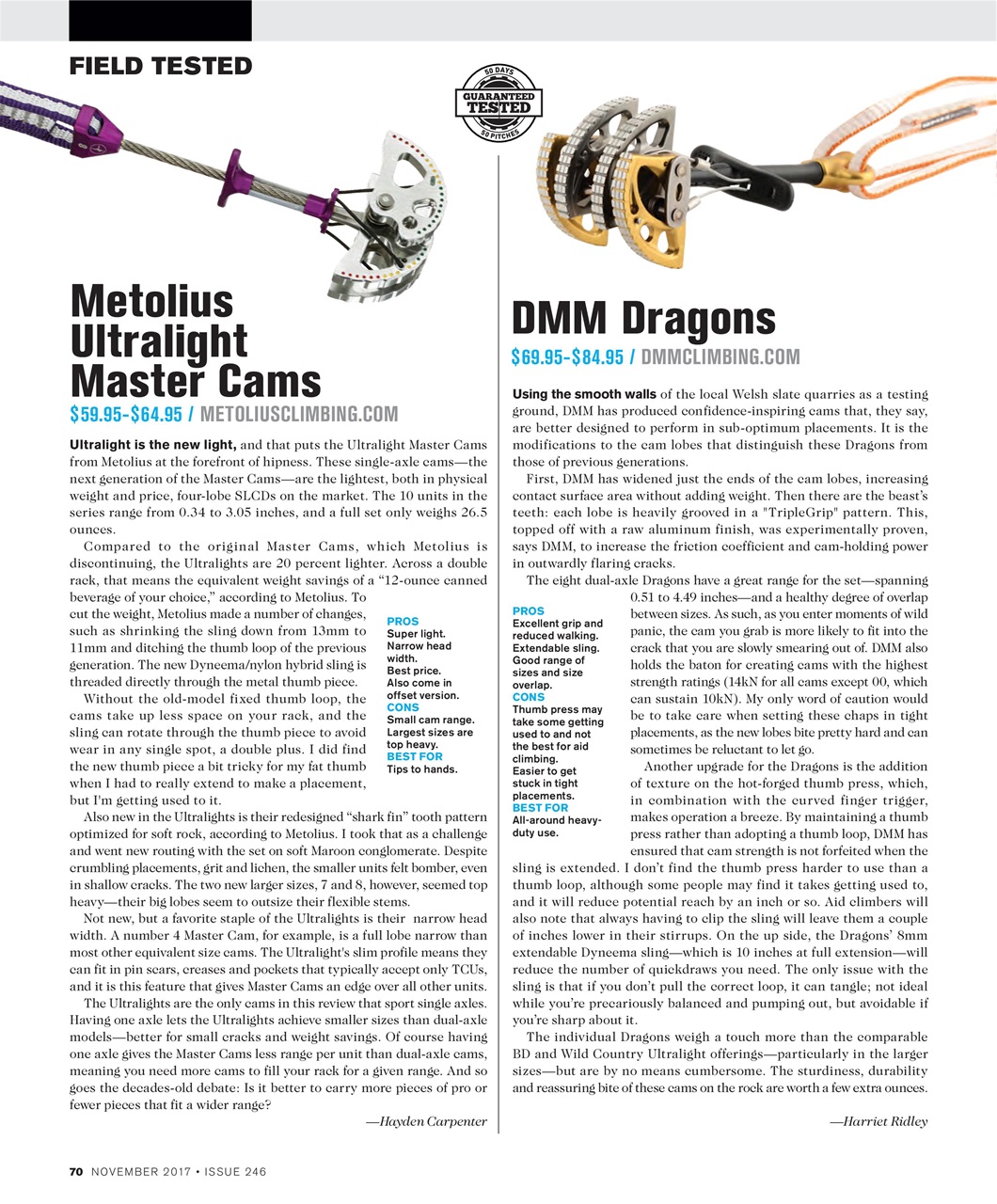 Rock and Ice Preview Pages