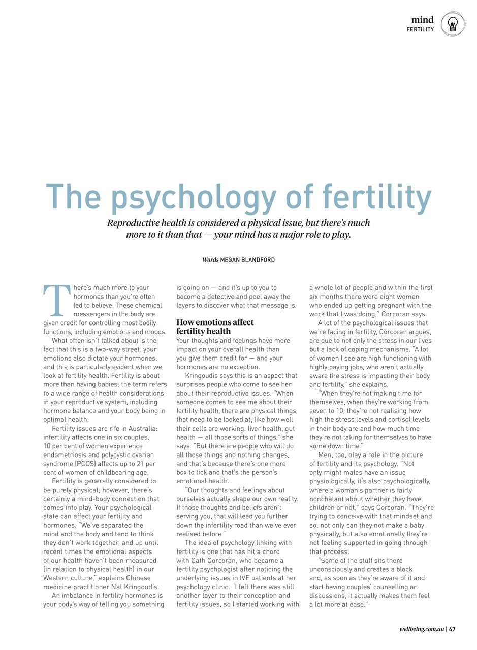 WellBeing Preview Pages