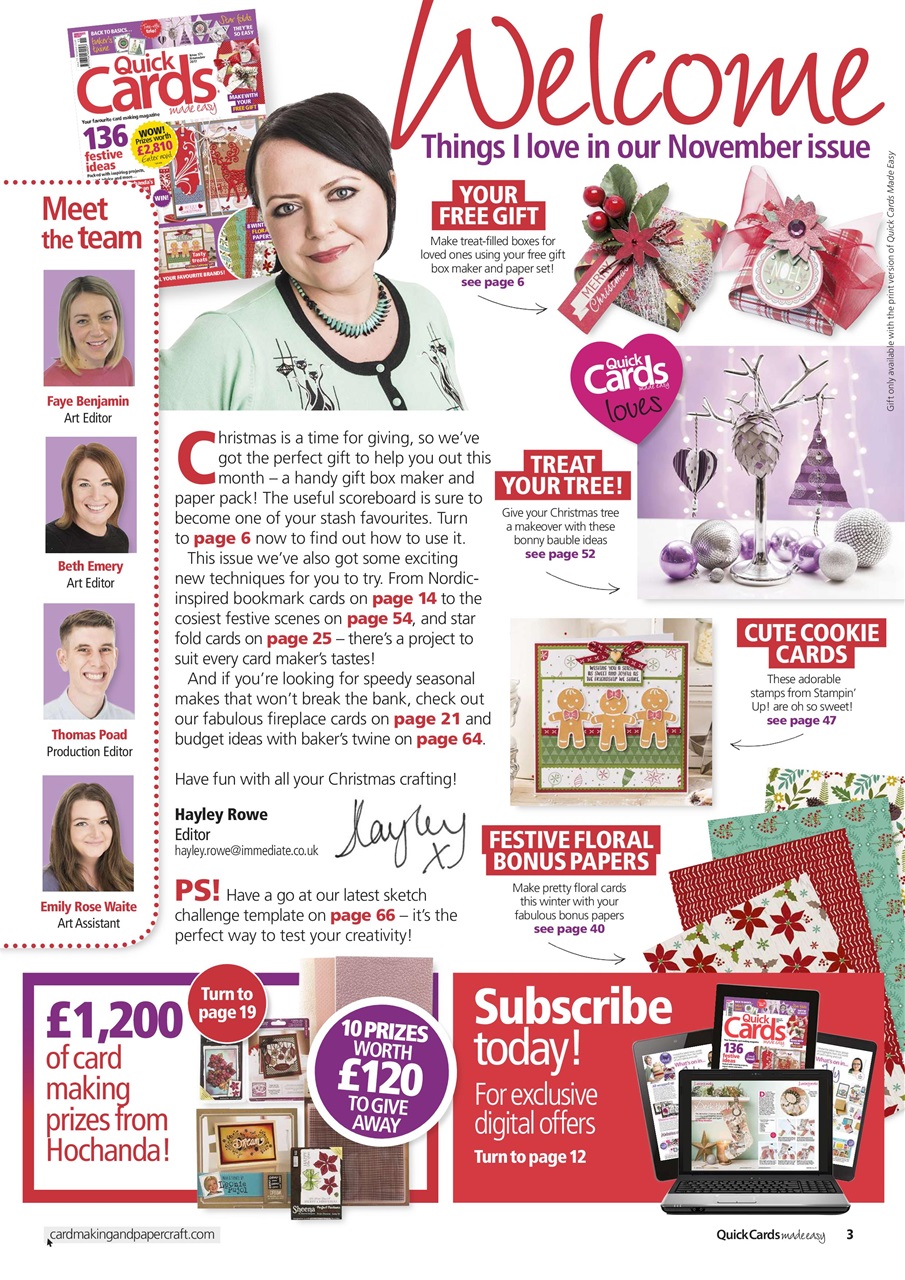 Quick Cards Made Easy Preview Pages