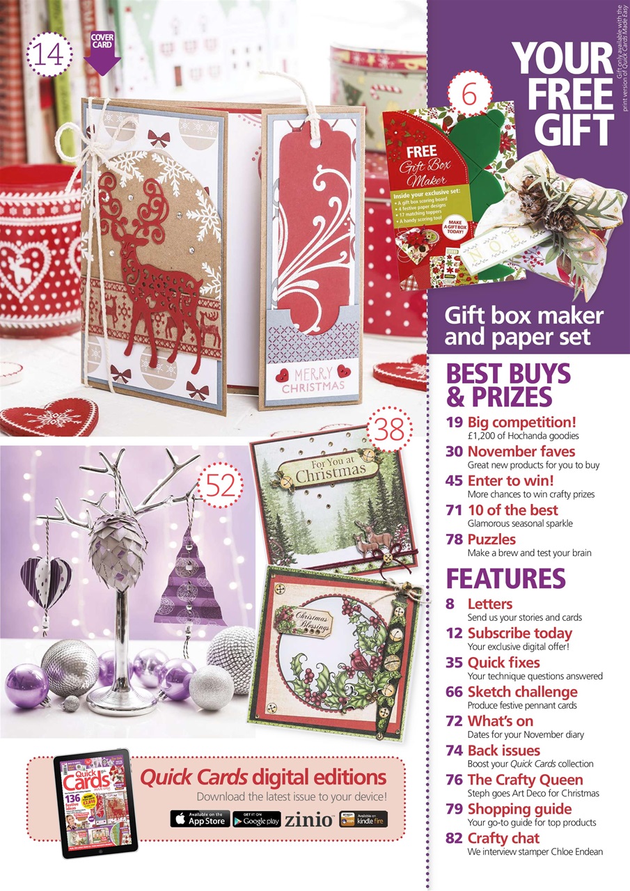 Quick Cards Made Easy Preview Pages