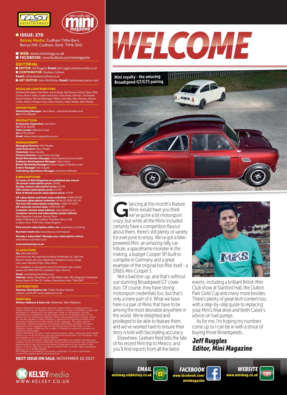 Mini Magazine Preview Pages