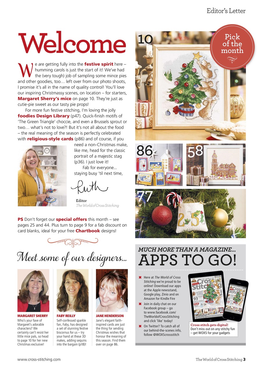 The World of Cross Stitching Preview Pages