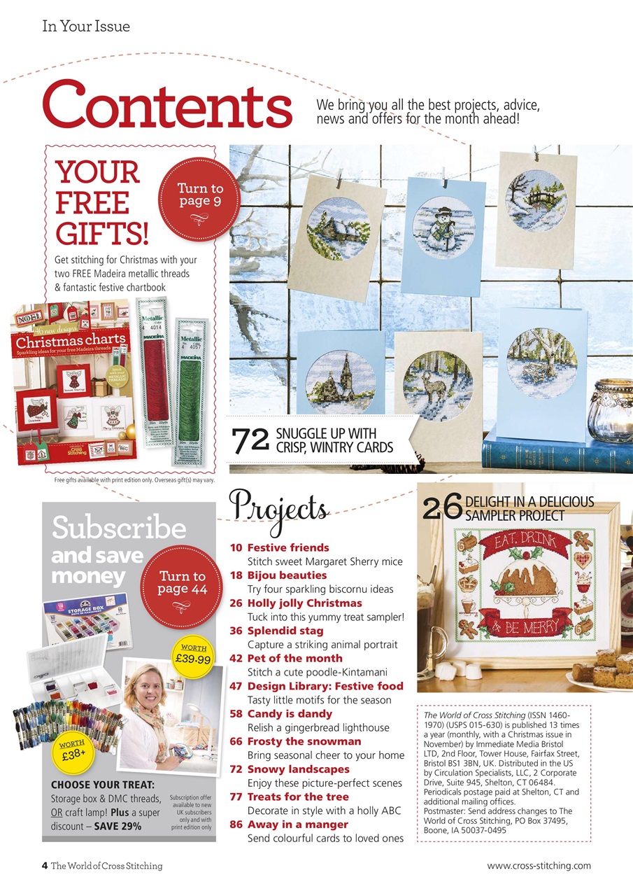 The World of Cross Stitching Preview Pages