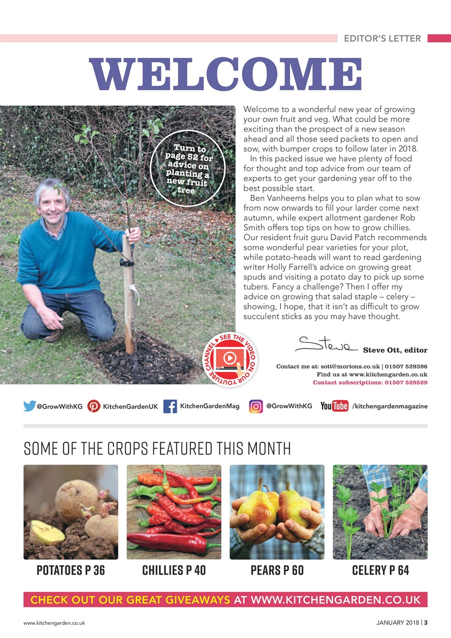 Kitchen Garden Magazine Preview Pages