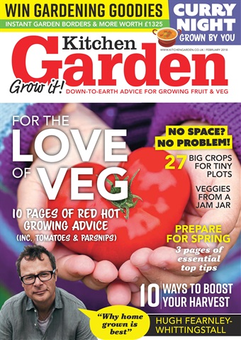 Kitchen Garden Magazine issue February 2018