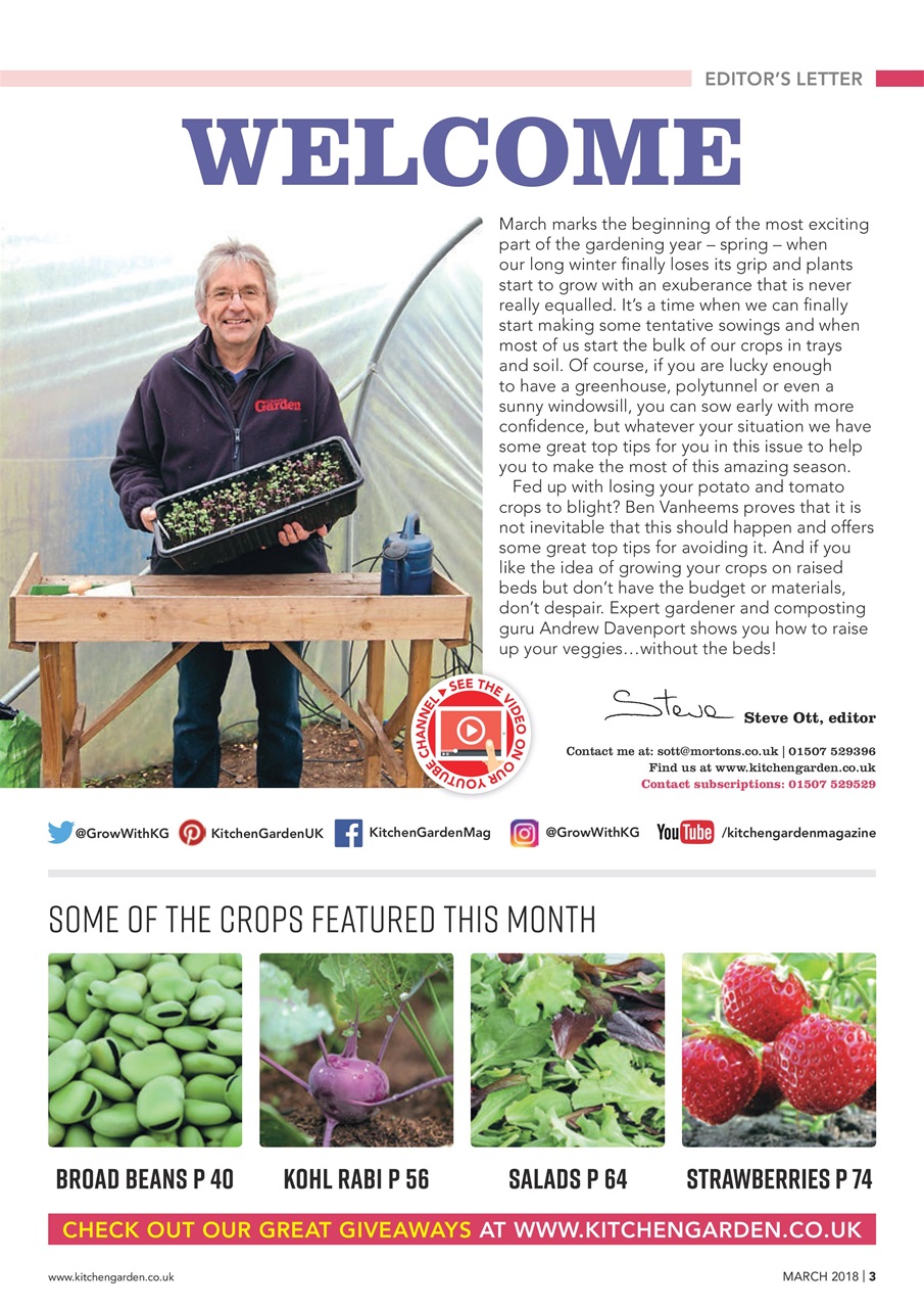 Kitchen Garden Magazine Preview Pages