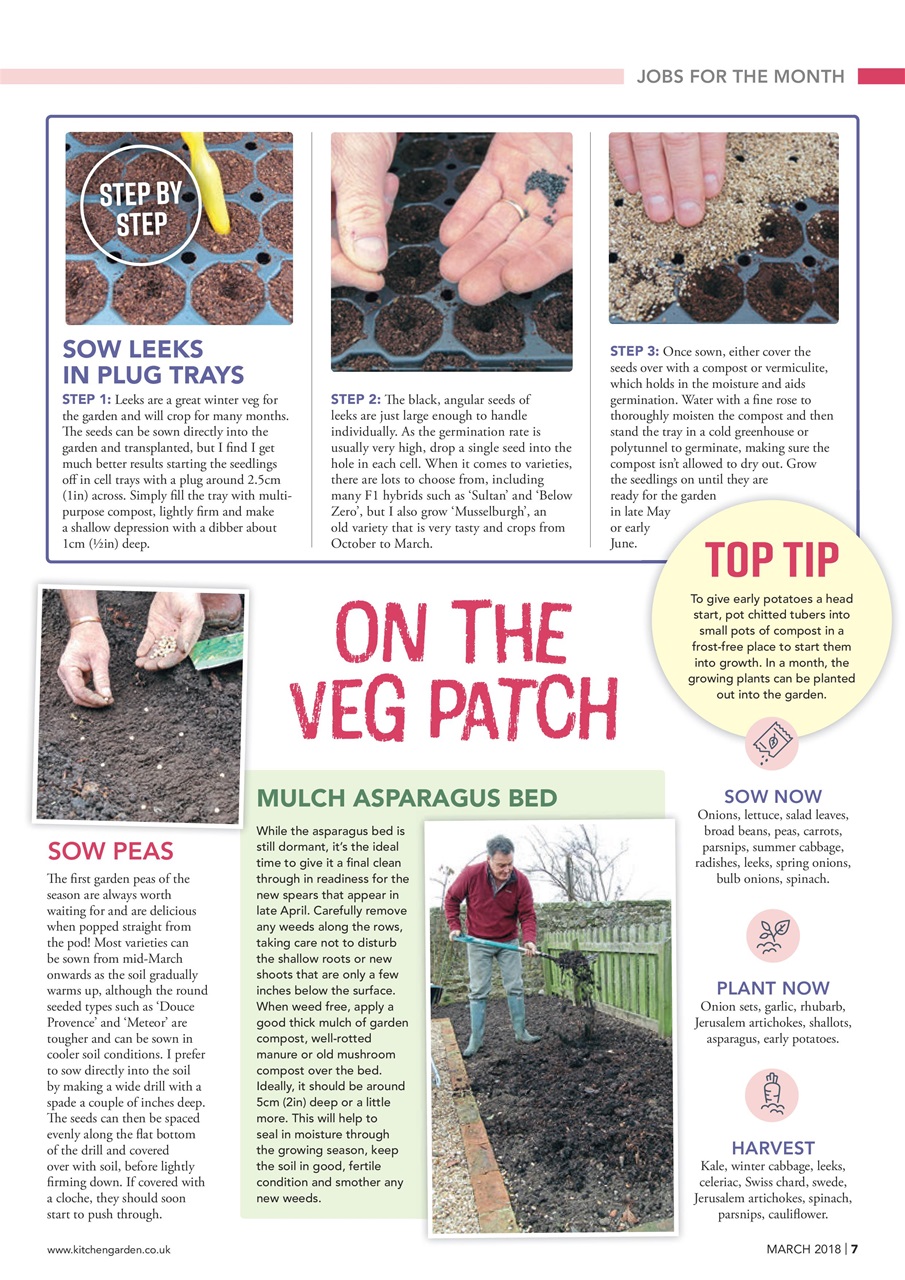 Kitchen Garden Magazine Preview Pages
