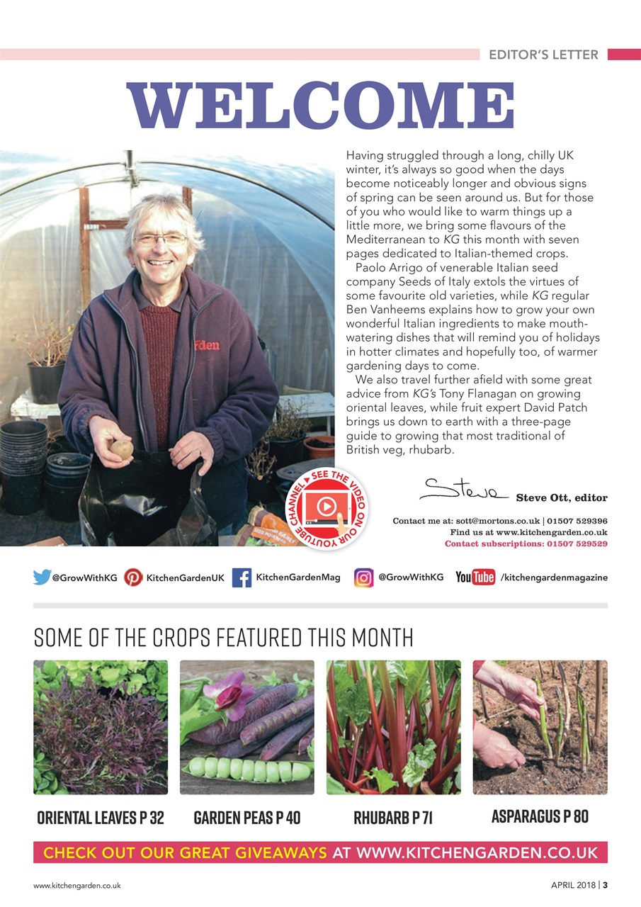 Kitchen Garden Magazine Preview Pages