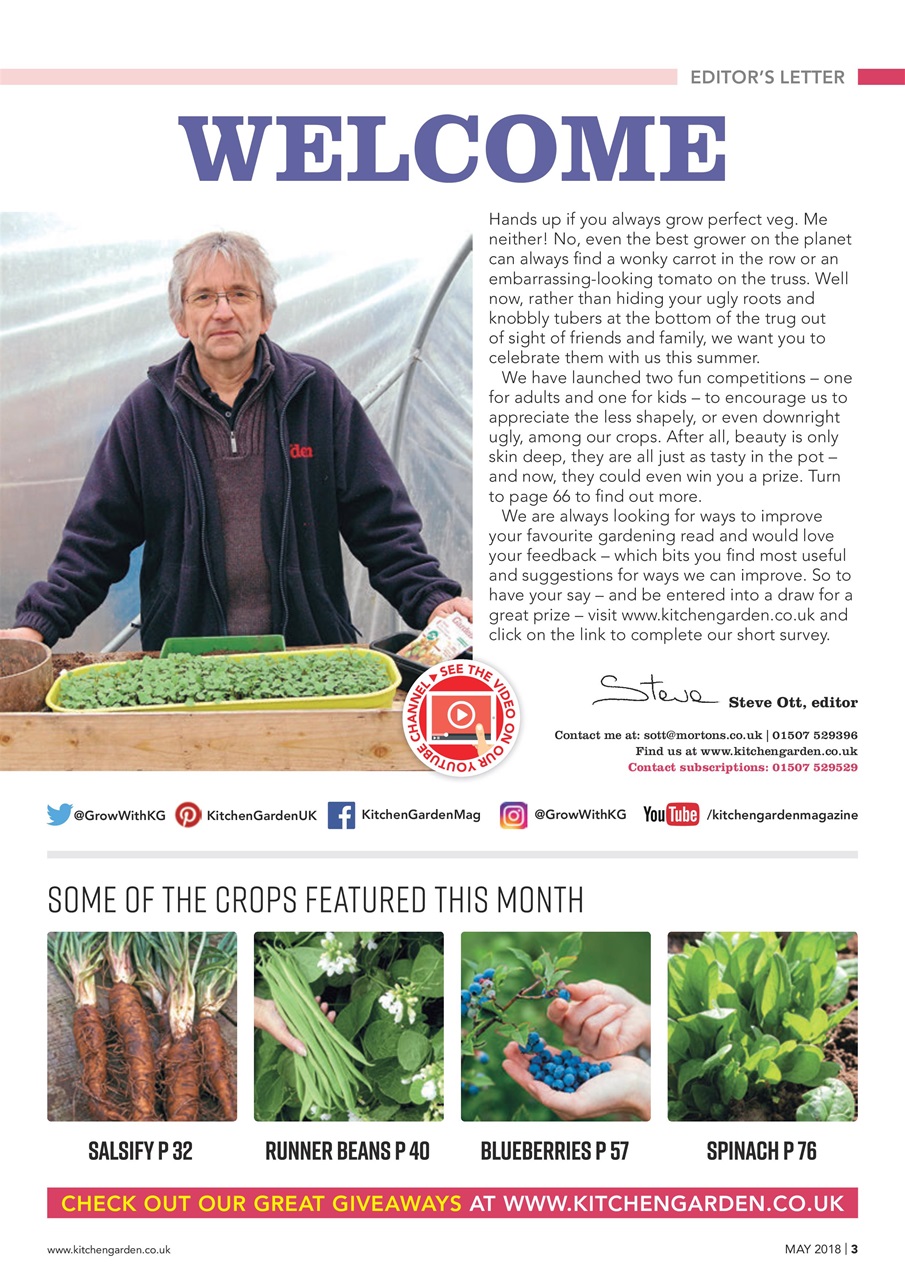 Kitchen Garden Magazine Preview Pages