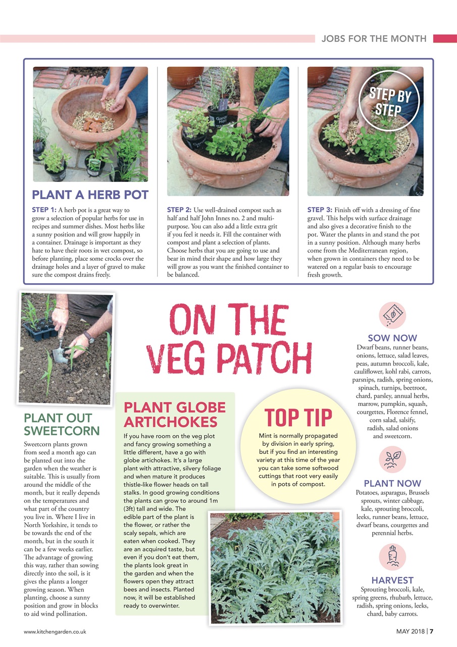 Kitchen Garden Magazine Preview Pages