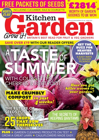 Kitchen Garden Magazine issue June 2018