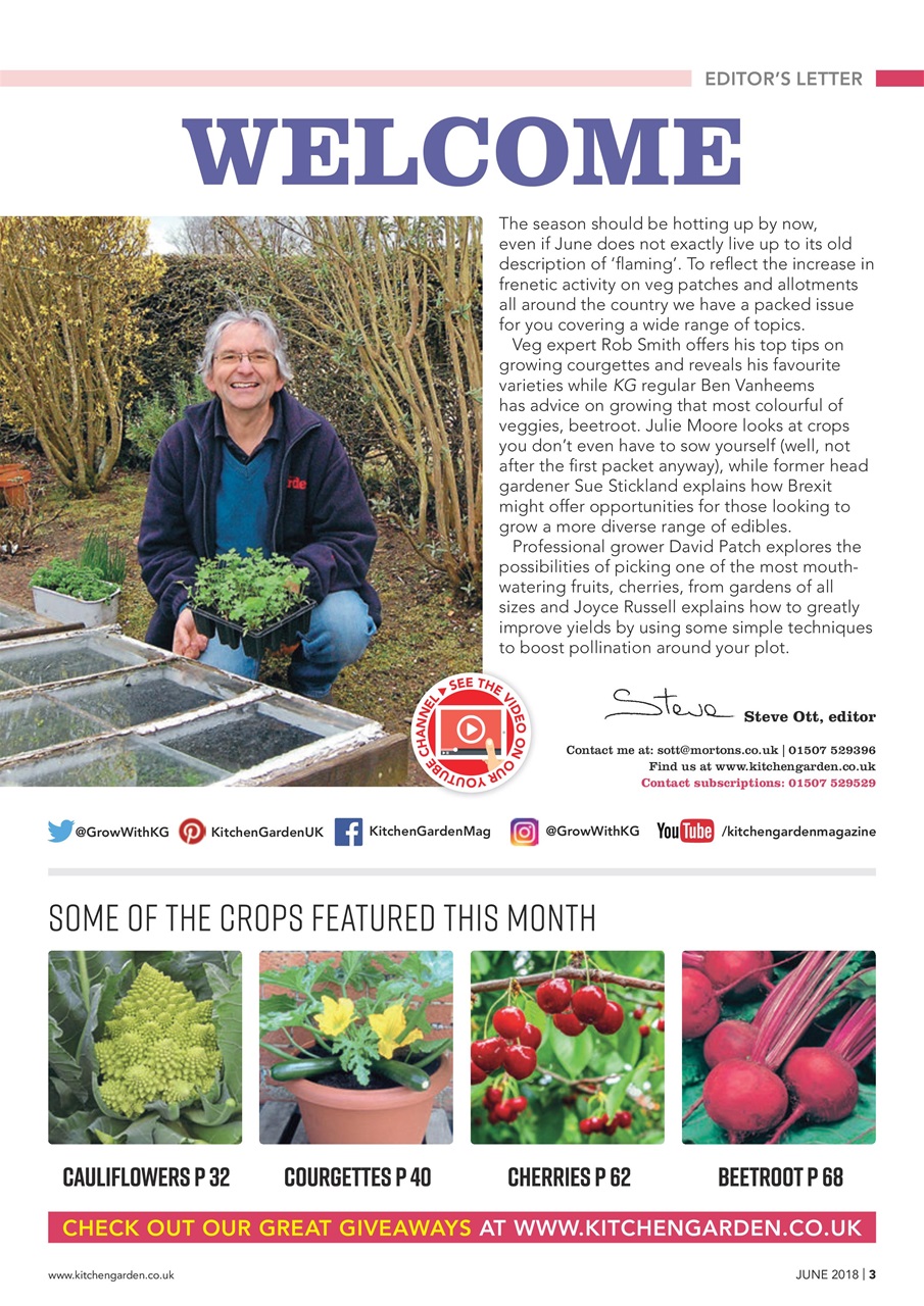 Kitchen Garden Magazine Preview Pages
