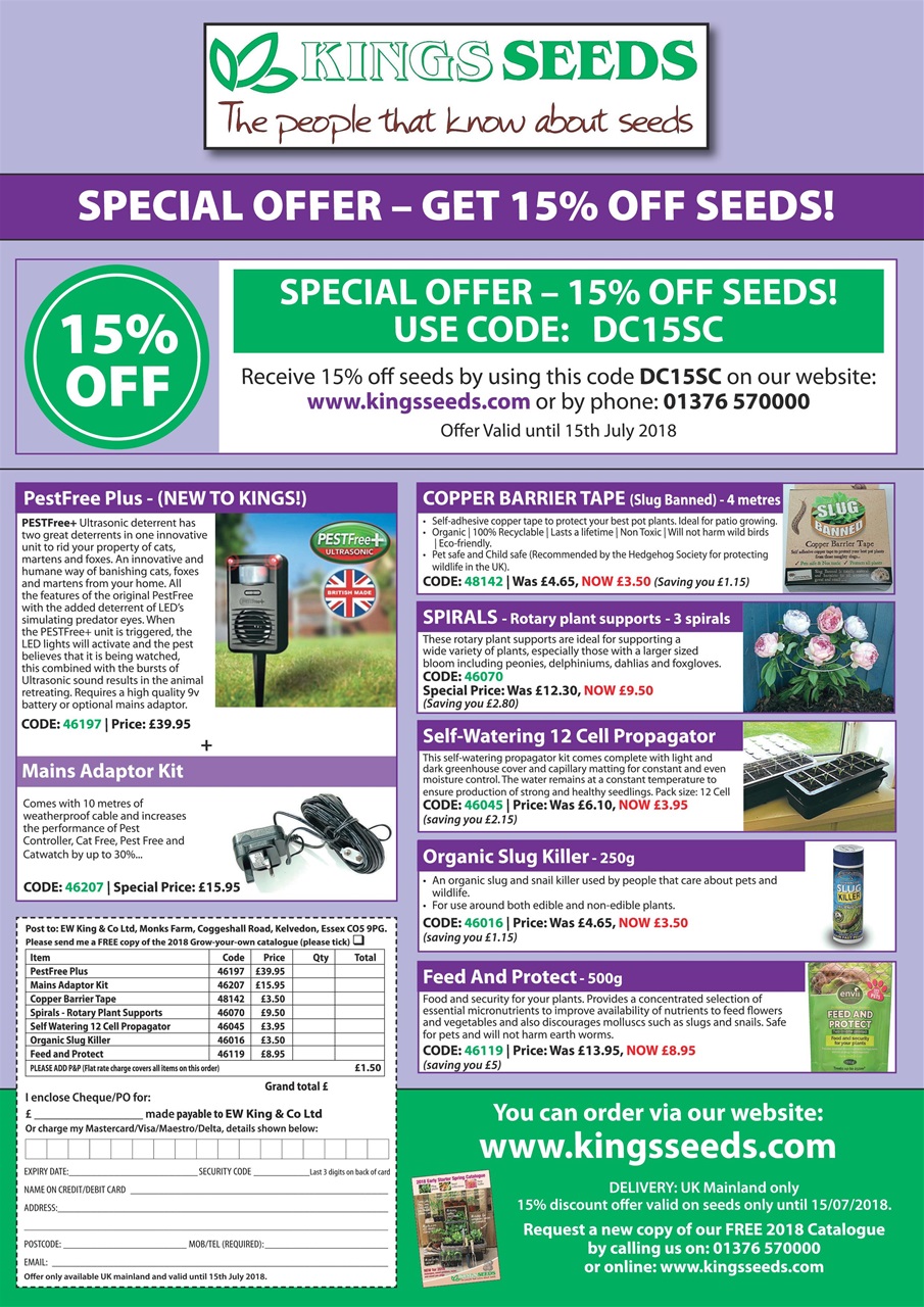 Kitchen Garden Magazine Preview Pages