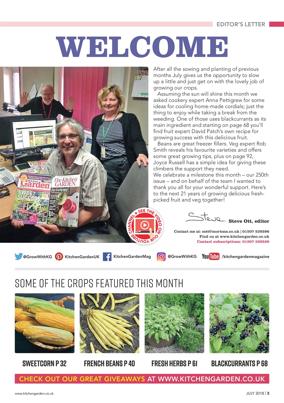 Kitchen Garden Magazine Preview Pages
