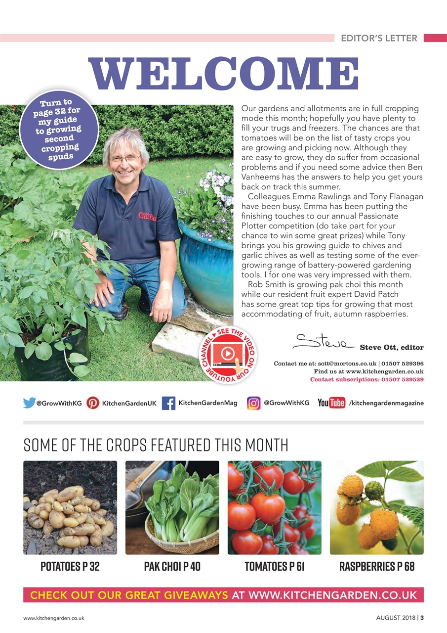 Kitchen Garden Magazine Preview Pages