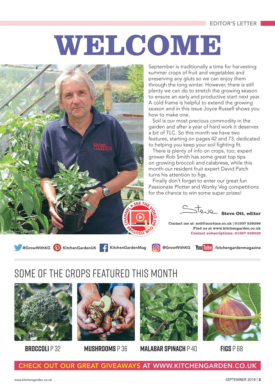 Kitchen Garden Magazine Preview Pages