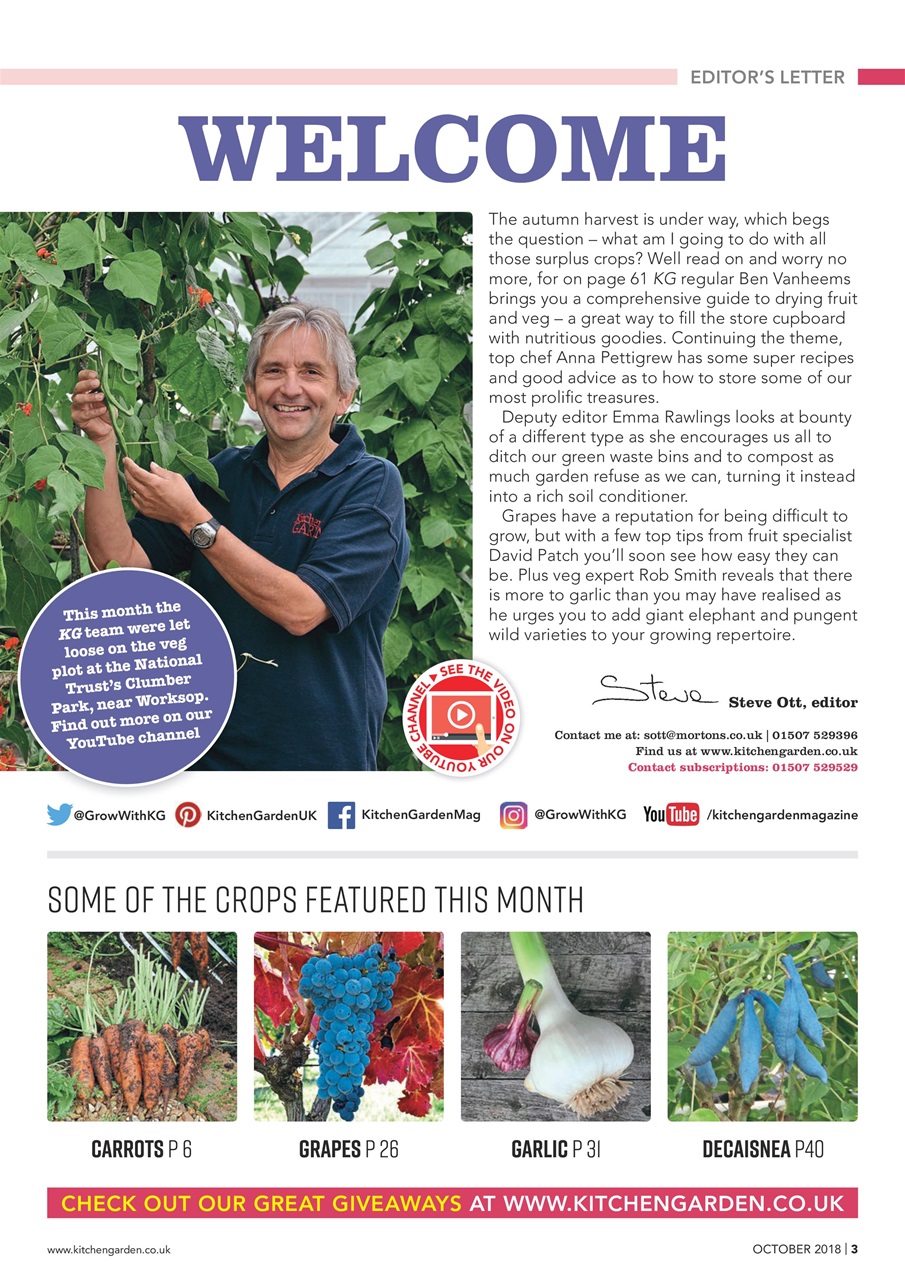 Kitchen Garden Magazine Preview Pages