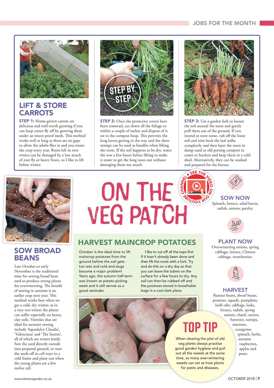 Kitchen Garden Magazine Preview Pages