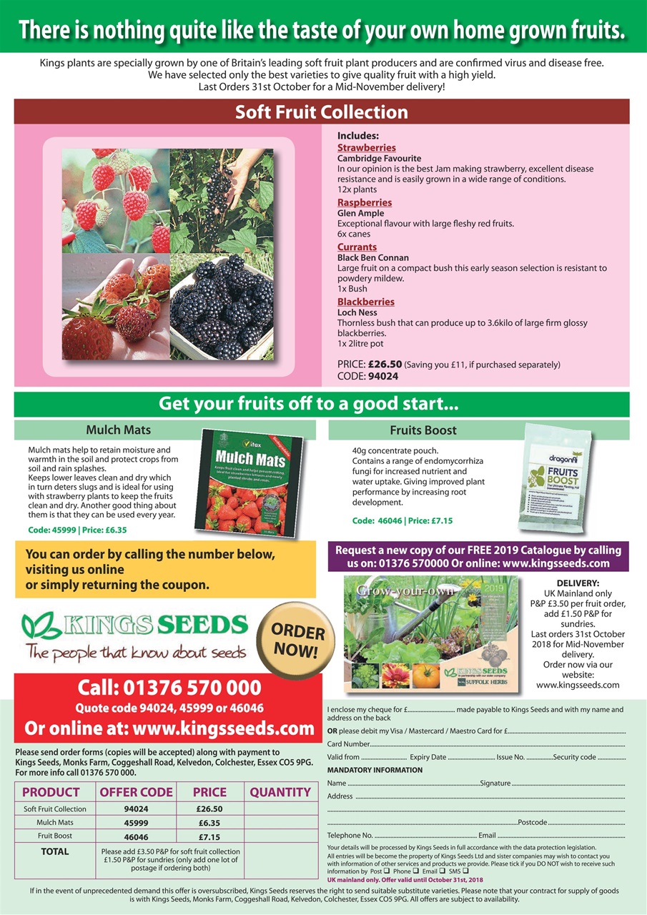 Kitchen Garden Magazine Preview Pages