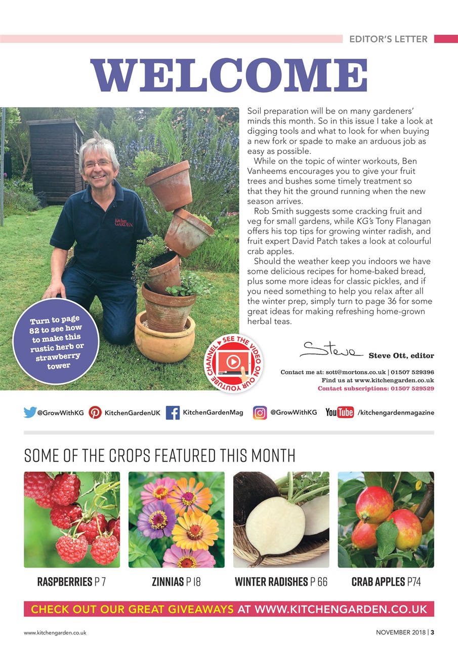 Kitchen Garden Magazine Preview Pages