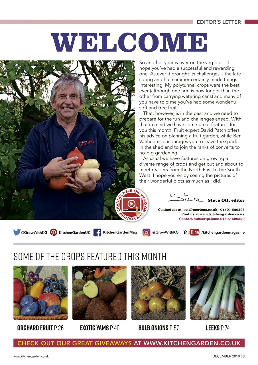 Kitchen Garden Magazine Preview Pages