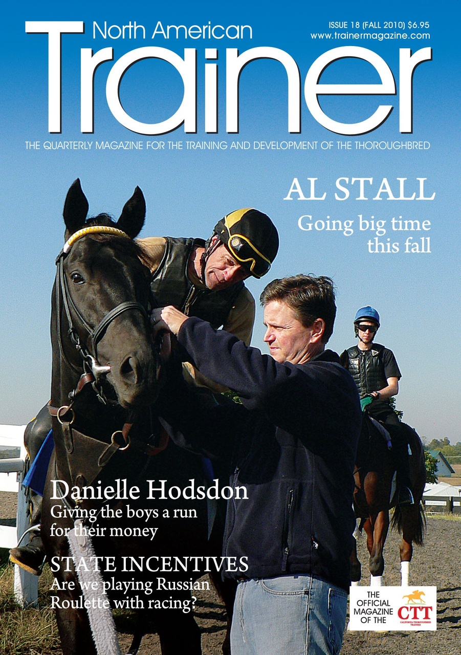 North American Trainer Magazine - horse racing Preview Pages