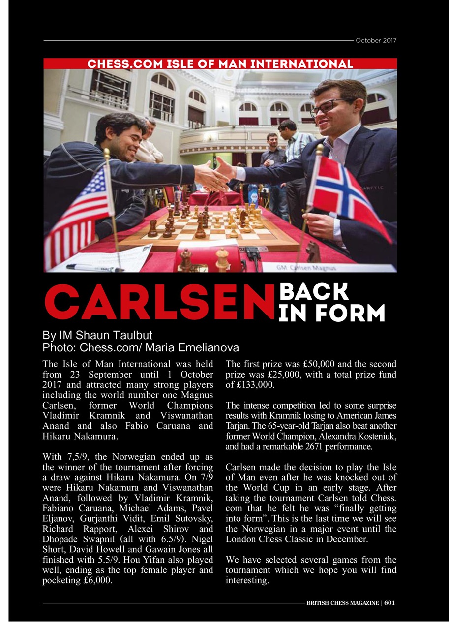 British Chess Magazine Preview Pages