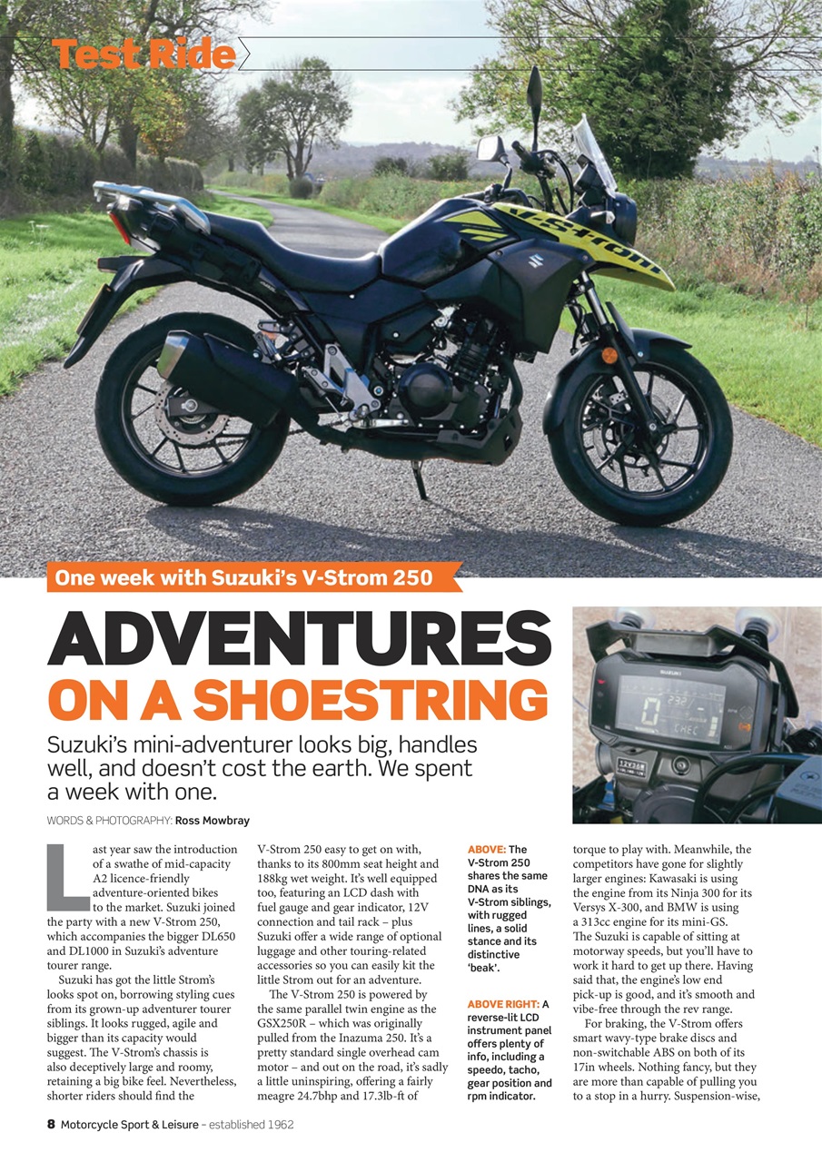 Motorcycle Sport & Leisure Preview Pages