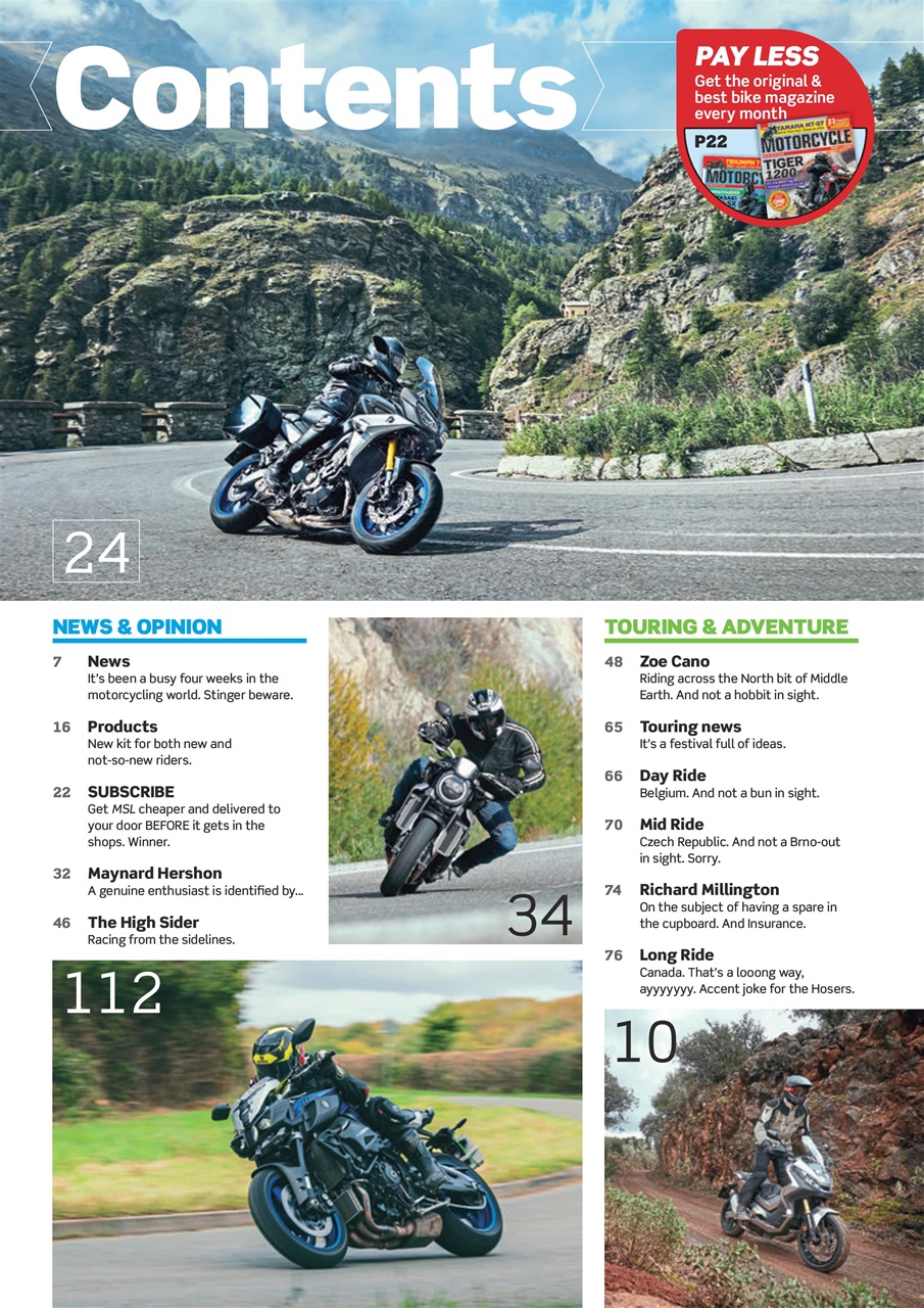 Motorcycle Sport & Leisure Preview Pages
