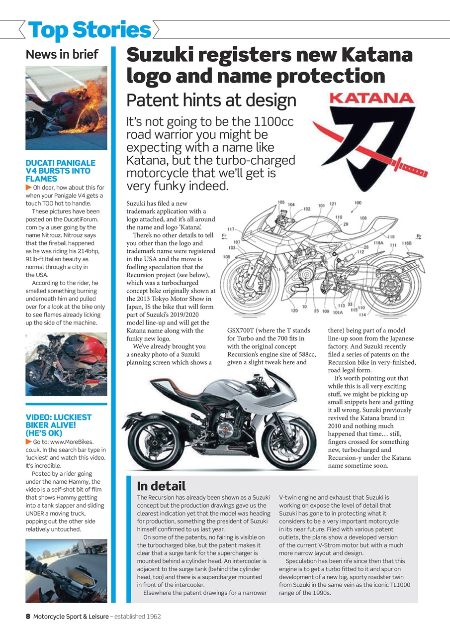 Motorcycle Sport & Leisure Preview Pages