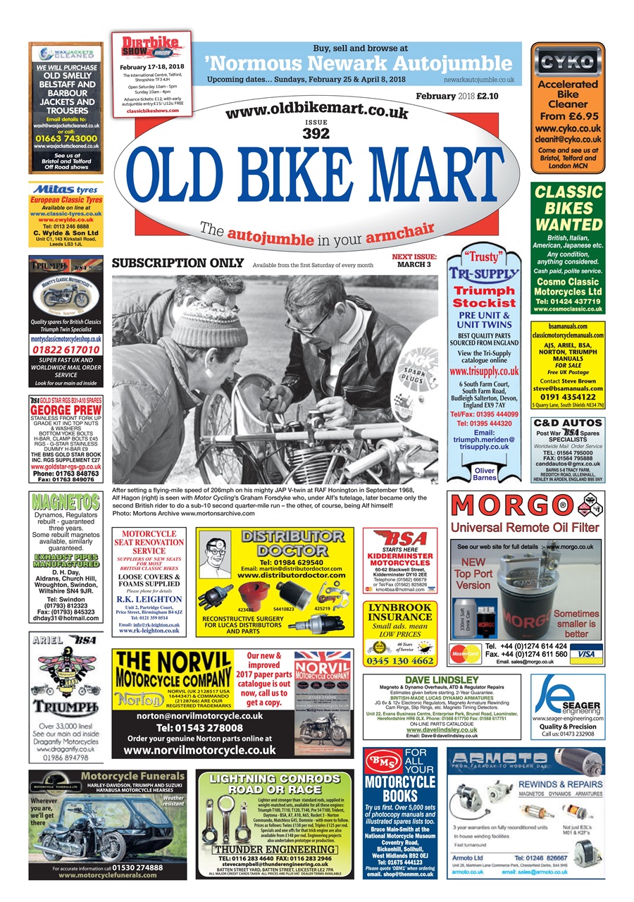 Old Bike Mart Preview Pages