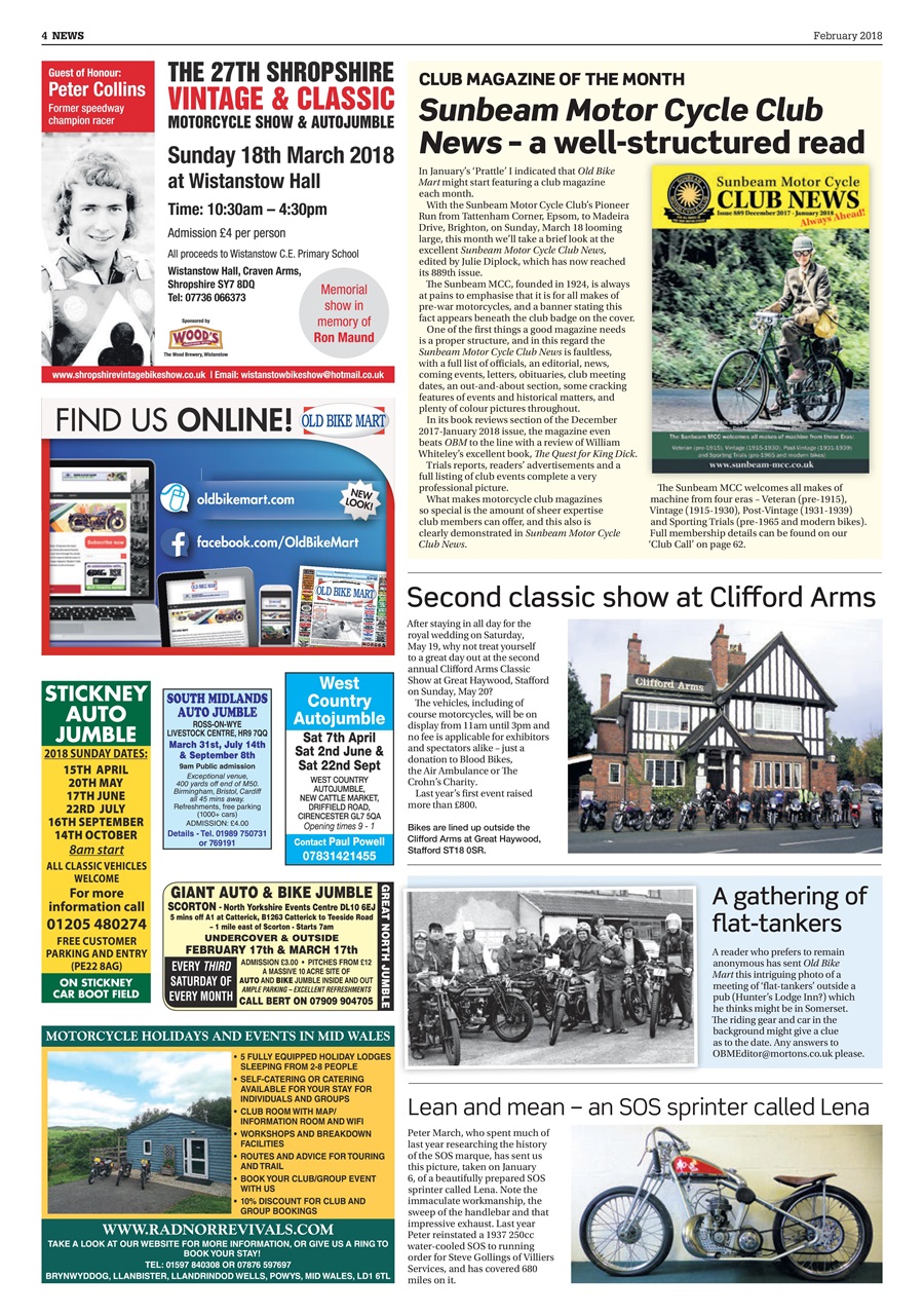 Old Bike Mart Preview Pages