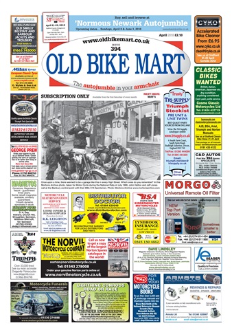 Old Bike Mart issue April 2018