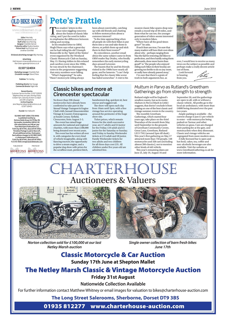 Old Bike Mart Preview Pages