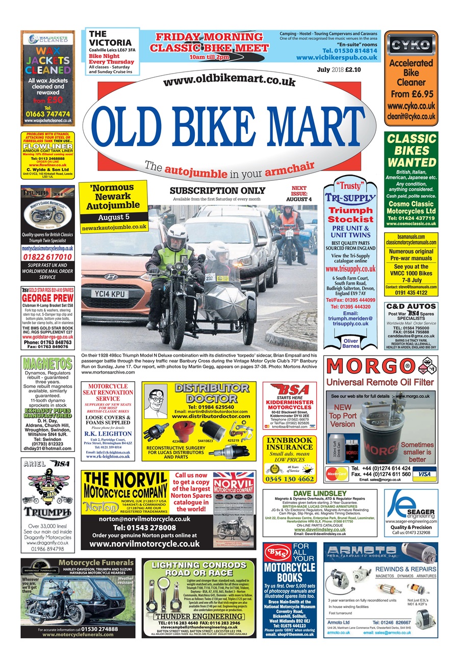 Old Bike Mart Preview Pages