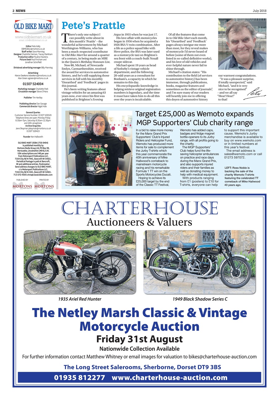 Old Bike Mart Preview Pages