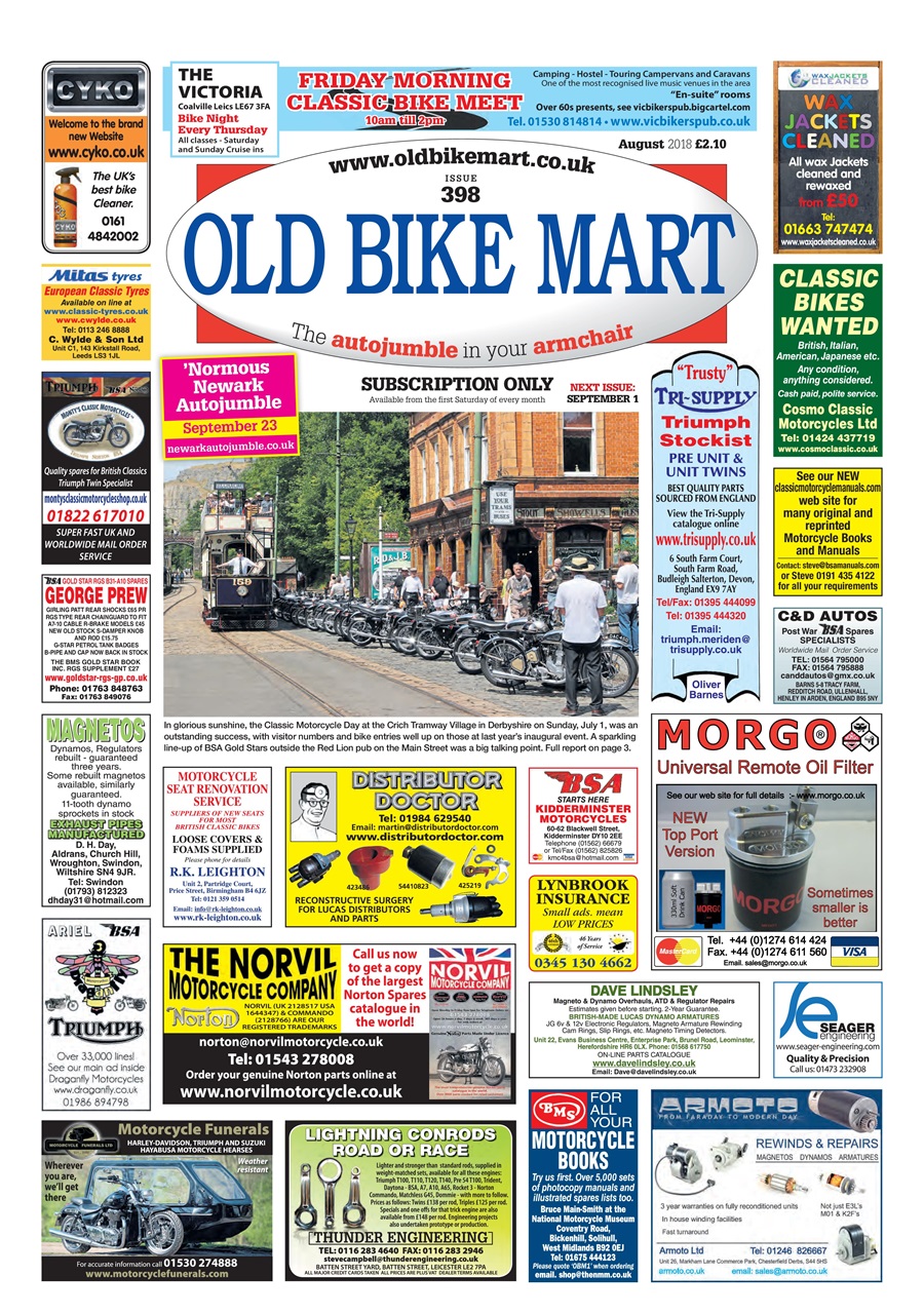 Old Bike Mart Preview Pages