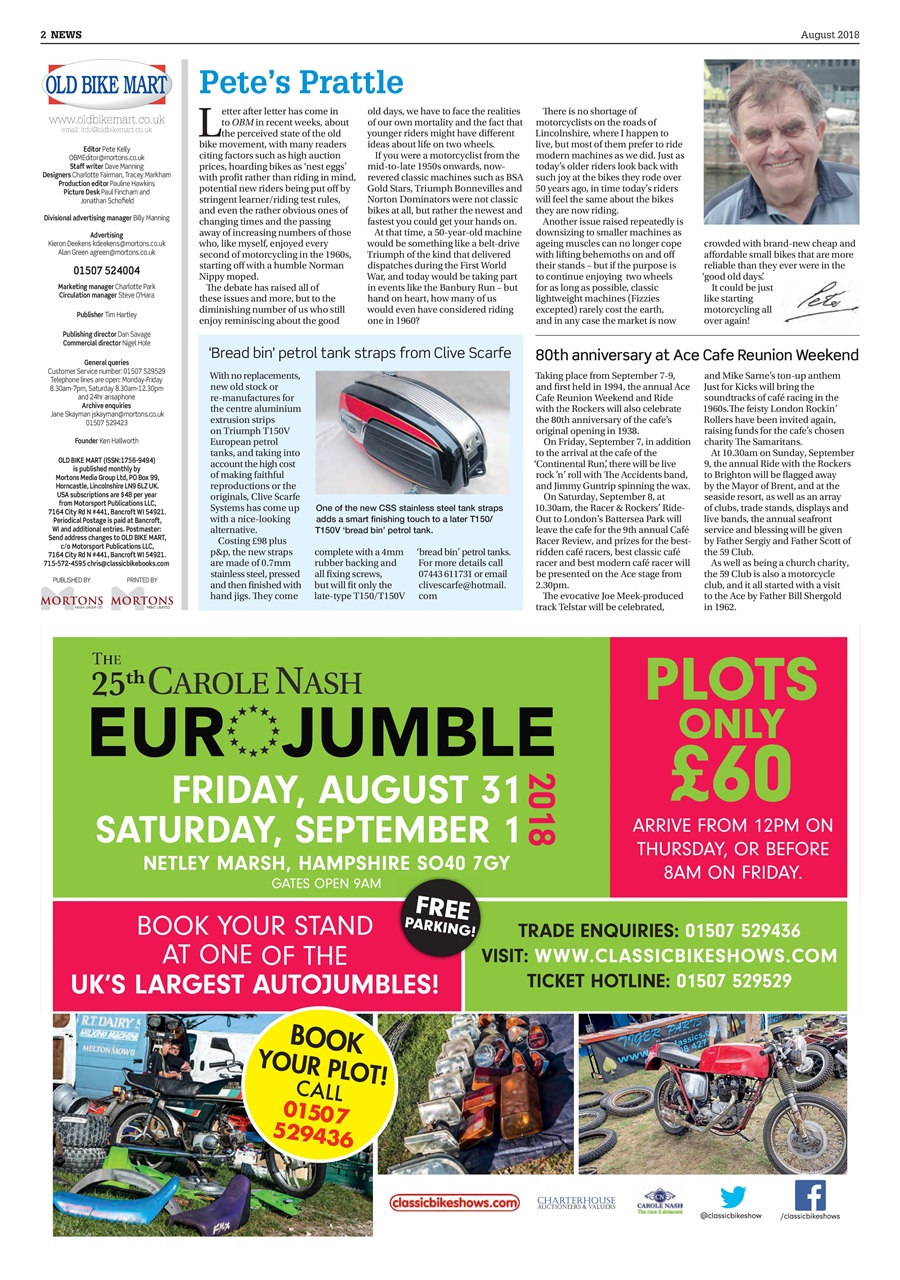 Old Bike Mart Preview Pages