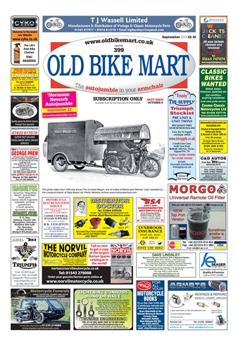 Old Bike Mart issue September 2018