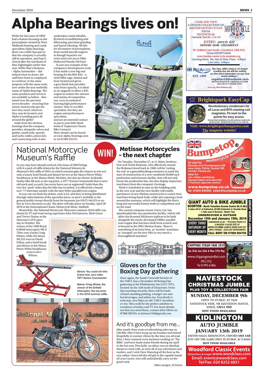 Old Bike Mart Preview Pages