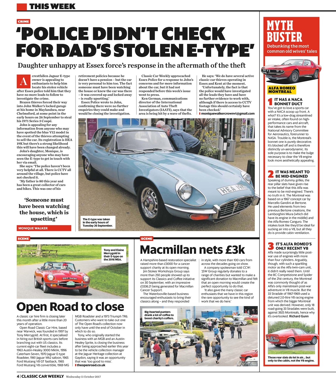 Classic Car Weekly Preview Pages